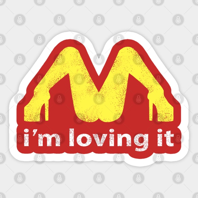 i'm loving it (mac parody) Sticker by AMOS_STUDIO